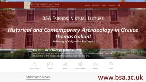 Historical and Contemporary Archaeology in Greece