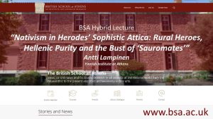 “Nativism in Herodes’ Sophistic Attica: Rural Heroes, Hellenic Purity and the Bust of ‘Sauromates’”