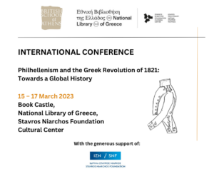 Philhellenism and the Greek Revolution of 1821: Towards at Global History