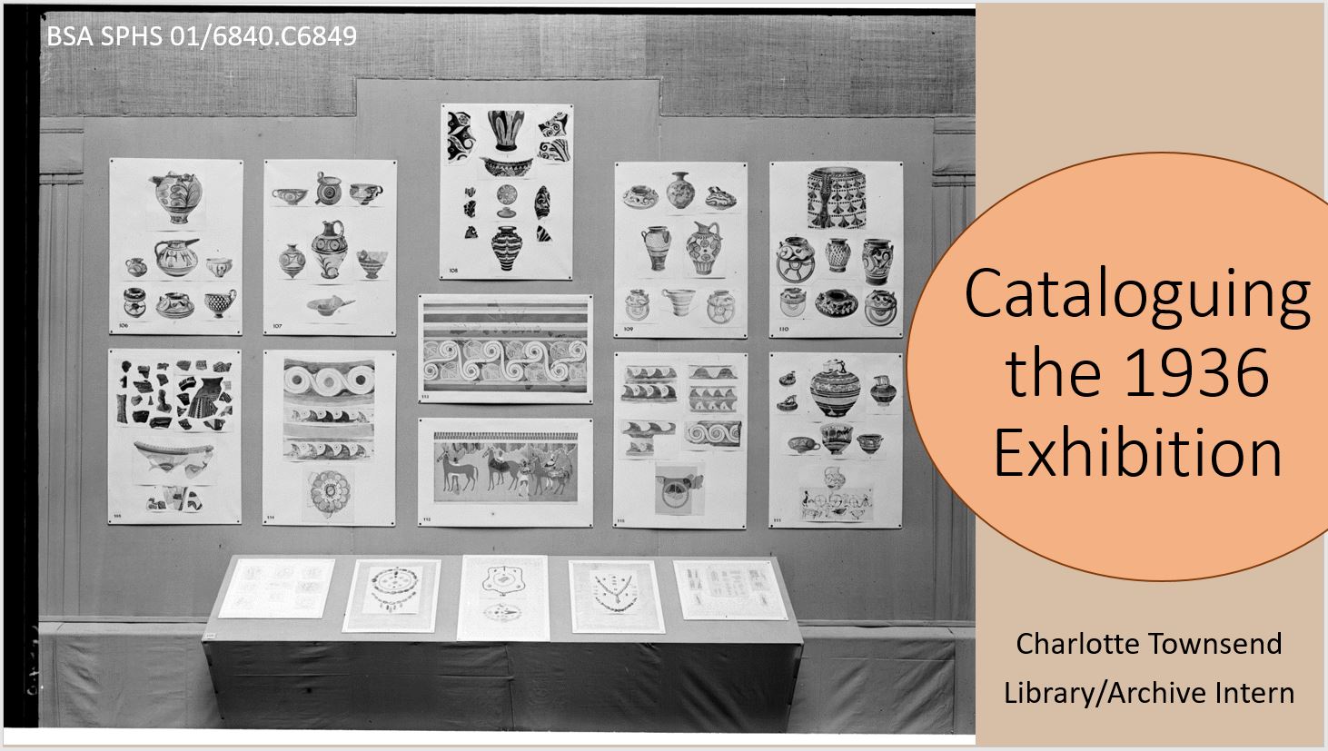 Cataloguing the 1936 Exhibition Collection