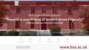 Professor Polly Low (Durham University), “Towards a new history of ancient Greek empire(s)”