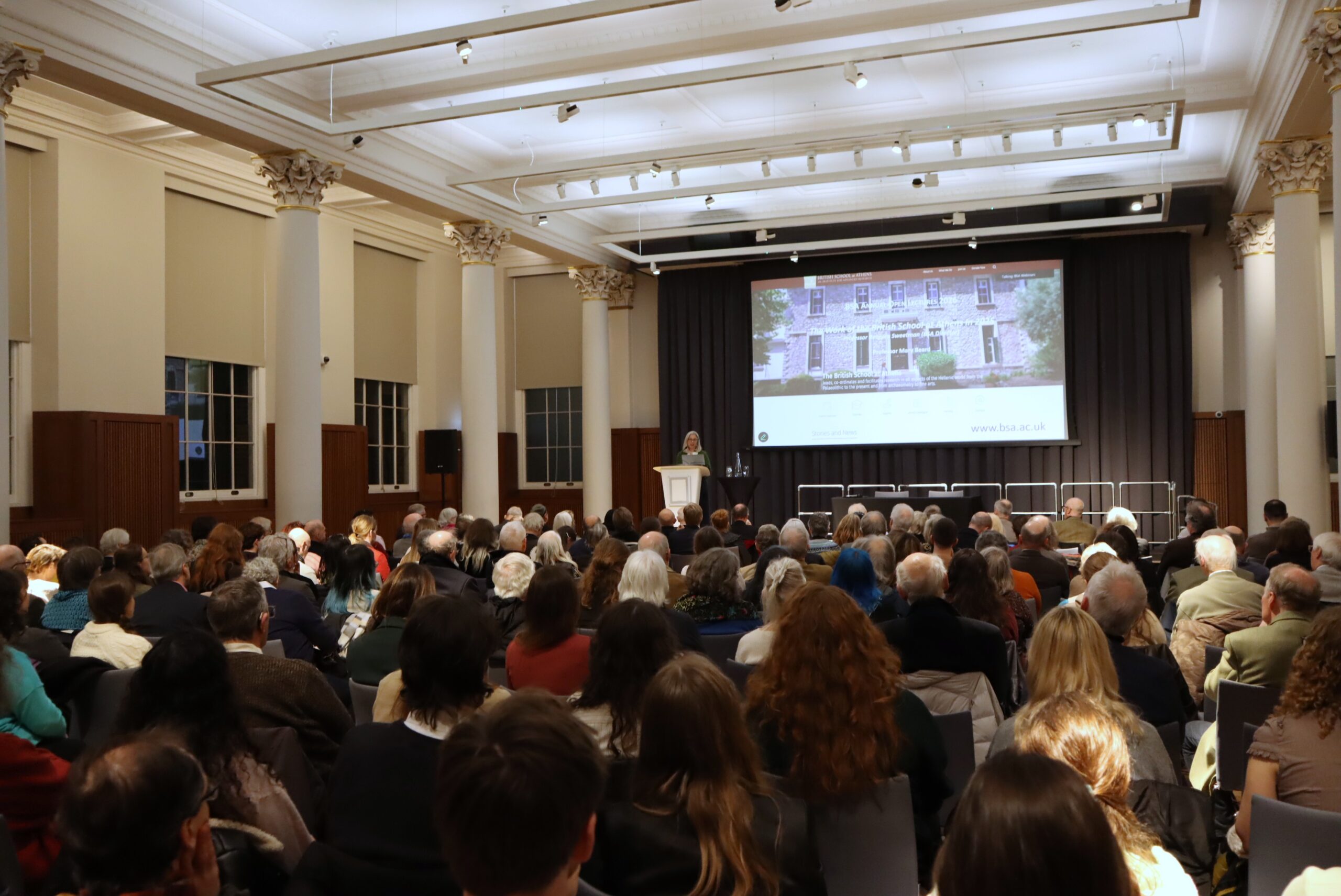 A full house for the London Annual Open Lectures 2026