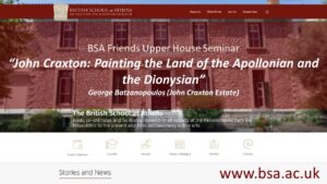 George Batzanopoulos (John Craxton Estate), “John Craxton: Painting the Land of the Apollonian and the Dionysian”